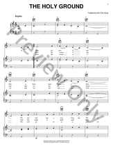 The Holy Ground piano sheet music cover